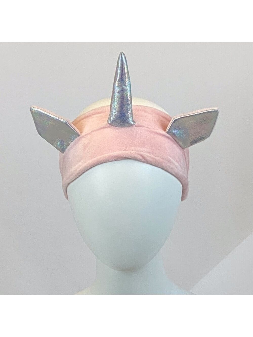 3 pac -Pink fleece Unicorn Spa Headband NEW IN BAG